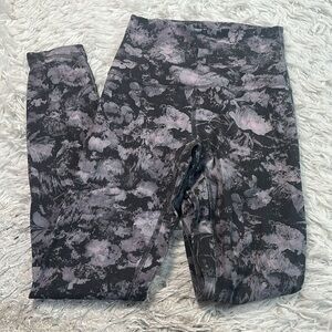 Lululemon Align Pant II 25" Floral Illusion Ice Grey Multi